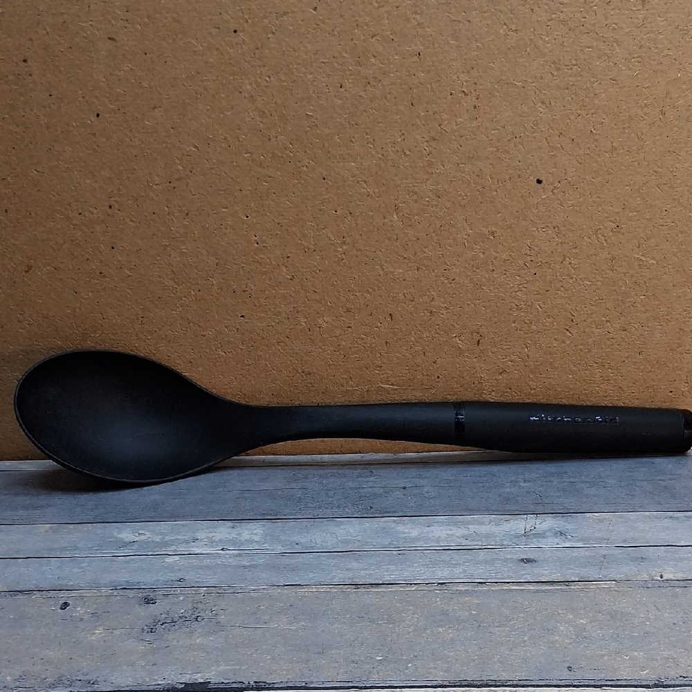 KitchenAid Black Basting Spoon
